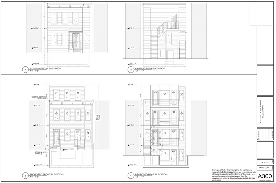 Building Footprint- Building Elevation Example