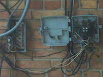 Electrical box violation